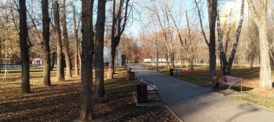 Перовский парк осенью. Фото 11.11.2018 г.